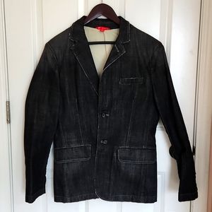 Men's Denim Blazer